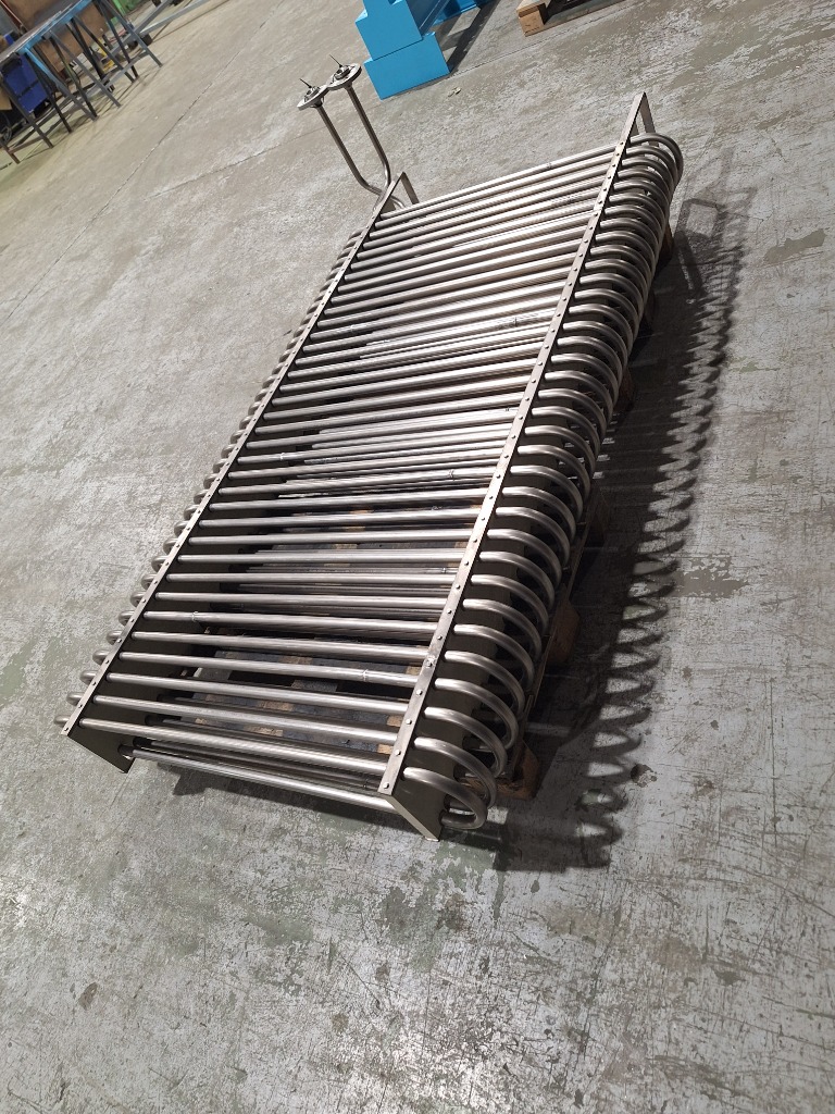 Serpentín de calientamiento de Titanio